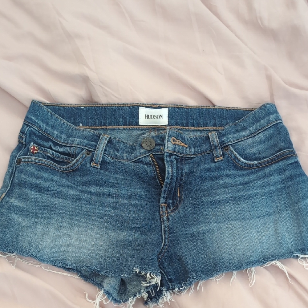 Hudson Jeans Blue Denim Shorts